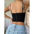 thumbnail image 2 of Contrast Lace Underwire Bra Lingerie, 2 of 4