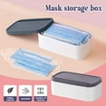 thumbnail image 1 of Yhmxh Organisateurs et Rangement de Garde-Robe 1 Pce Grande Capacité Couche Boîte de Rangement Portable pour Masques The Storage, 1 of 5