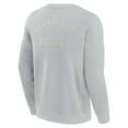 thumbnail image 3 of Unisex Fanatics Gray Texas A&M Aggies Super Soft Pullover Crew Sweatshirt, 3 of 3