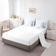thumbnail image 5 of Castle Fairy Kawaii Bowknot Bedding Comforter Set,Dreamy Ribbon Bow Queen Bedding Sets, 5 of 8