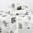 thumbnail image 3 of Lodge Printed Microfiber Sheet Set By Home Fashion Designs, 3 of 5