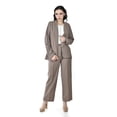 thumbnail image 1 of Conjunto sastre a rayas Roman Fashion /Juvenil, 2715 (Cafe) cafe M, 1 of 5