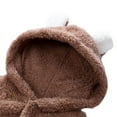 thumbnail image 6 of Autumn Winter Baby Clothes baby coral fleece Hoodies Clothes baby girls boys Clothes newborn toddler baby clothing, 6 of 16