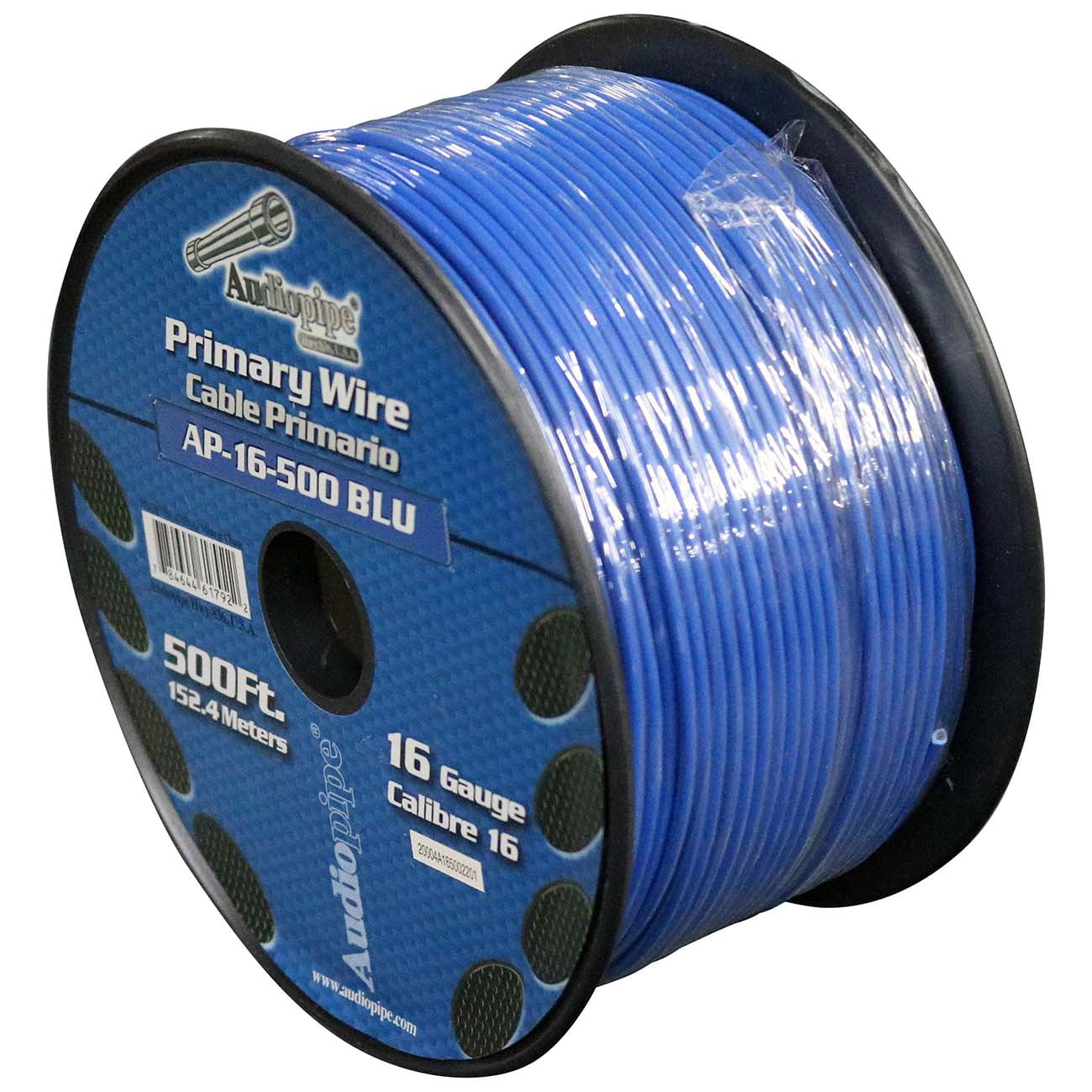 Best Connections 16 Gauge Automotive Primary Wire 500ft Ideal for Trailer, Speaker, and Lighting Circuits, Blue