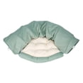 thumbnail image 4 of Túnel de juego de cama para gatos 2 en 1 con bolas colgantes, parque infantil, cabaña interactiva Verde, 4 of 8
