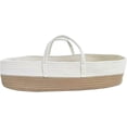 thumbnail image 1 of Baby Changing Basket With Handles Moses Basket,cotton Rope Changing Table Topper For Baby Changing Basket,photography Props,playpen, 1 of 5