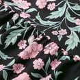thumbnail image 5 of Arlun Summer Bohe A-Line Long Skirts for Women Loose Cozy Lightweight Flowy Floral Maxi Skirt 2026 Beach Vacation Stylish Bottoms Smocked Elastic High Waist Casual Skirt 5-Black XL, 5 of 5