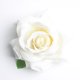 thumbnail image 3 of 10 piezas de flores artificiales de franela rosa cabezas de flores de bricolaje para bodas en casa crema Sunnimix Cabeza de flor, 3 of 8