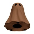thumbnail image 4 of Halloween Paper Mache Ghost Tabletop Decoration, Paper Mache Ghost Tabletop Decoration, Brown, 11" Halloween Indoor Decor, 4 of 9
