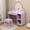 Violet, variante sur Eastvita Coiffeuse Adorable avec Miroir Éclairé - Ensemble Coiffeuse/tabouret 2-en-1 pour Petites Filles - Station de Maquillage avec Tiroir/étagères Ouvertes/conçue pour les Filles de 3 à 9 Ans - P...