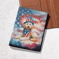 thumbnail image 5 of Goldendoodle Patriotic Welcome for 4Th of July Independence Day Travel Passport Wallet Doodle Dog Lover Gifts Idea PU Leather Passport Holder Cover - 00010, 5 of 5