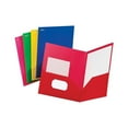thumbnail image 2 of Oxford 99810EE Fashion Polyport Polypropylene Twin-Pocket Portfolio - Assorted (25/Box), 2 of 2