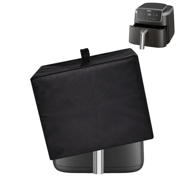 Air Fryer Cover for , Heavy Duty Waterproof Dust-proof Protective AirFryer Cover Compatible with AirFryer Dust Lid (Black 420D：26*35*30cm)