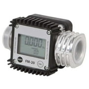 Dayton Flowmeter,Digital,1",1.3 to 32 gpm 40M285