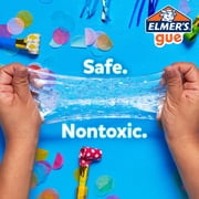 Elmers Gue Premade Slime, Glassy Pink Clear Slime, 1 Count (4 oz)