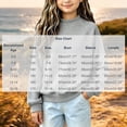 thumbnail image 2 of Mitankcoo Girls Waffle Knit Sweater Long Sleeve Raglan Pullover Top Loose Warm Casual Knitwear for Fall Winter, 2 of 5