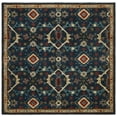 thumbnail image 2 of SAFAVIEH Heritage Alphonse Floral Wool Area Rug, Navy/Multi, 6' x 6' Square, 2 of 7