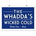 thumbnail image 2 of Perkins Cove, Maine, The Whadda's Wicked Cold, Simply Said (9x12 Wall Art Print, Home Decor), 2 of 3