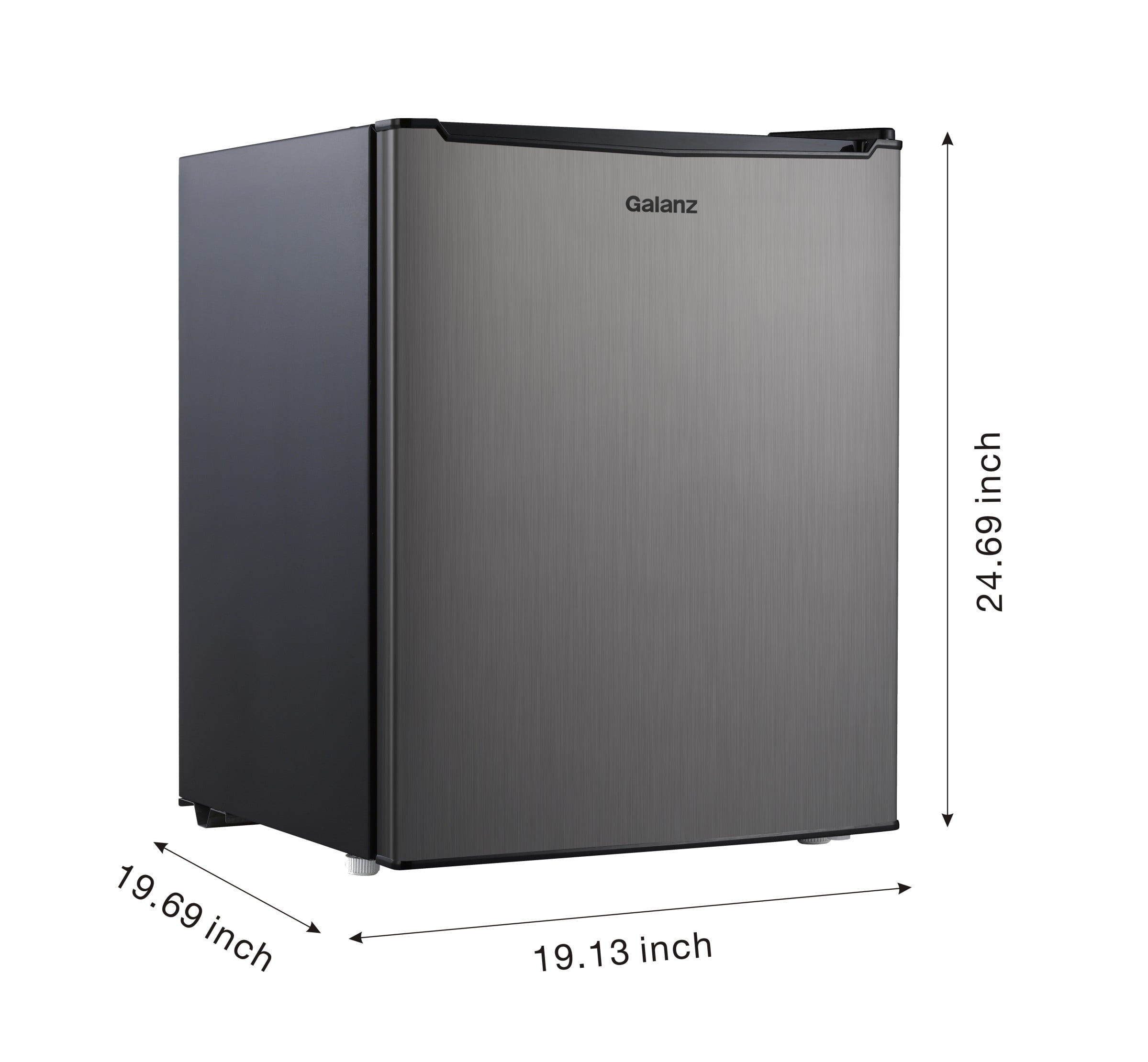 Galanz 2.7 Cu ft Mini Fridge for Office, Dorm, Small Spaces