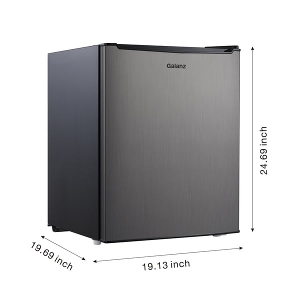Galanz 2.7 Cu ft Mini Fridge - Walmart Business Supplies
