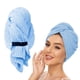 thumbnail image 4 of onlyliua Promoción de Temporada Toalla de Microfibra para El Cabello, Toalla para Secar El Cabello, con Correa Elástica, Turbantes de Secado Rápido para Cabello Mojado, Cabello Largo, Grueso y Rizado, 4 of 7