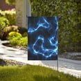 thumbnail image 4 of Wukai Blue Lightning Garden Flags Double Sided Welcome Garden Yard House Flags Outside Outdoor House (Only Flag), 4 of 8