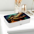 thumbnail image 6 of Crocodile Portable PU Leather Jewelry Stand with Removable Compartment, Display Case, Earring Holder, and Organizer Box, 6 of 6