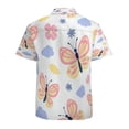 thumbnail image 3 of High Quality Hawaiian Shirts for Men Short Sleeve Aloha Beach Shirt Floral Summer Casual Button Down Shirts Blouses PAJZIQ, 3 of 7