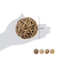 thumbnail image 5 of Ksopiavobs Natural Chew Activity Toys Fun Safe Hay Grass Pet Balls for Chinchilla Guinea Pig Rats Rabbits Hamster Gerbil Degu Bunny and Other Small Animals, 5 of 5
