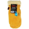 thumbnail image 2 of Kinco Deerskin Work Mitt - Insulated Suede Leather - Pair, XL Gold, 2 of 2