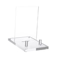 thumbnail image 2 of Puntos de placa para visualización, soporte de pantalla transparente soporte de cuadro de imagen de soporte de placa vertical para cocina de la, 2 of 9