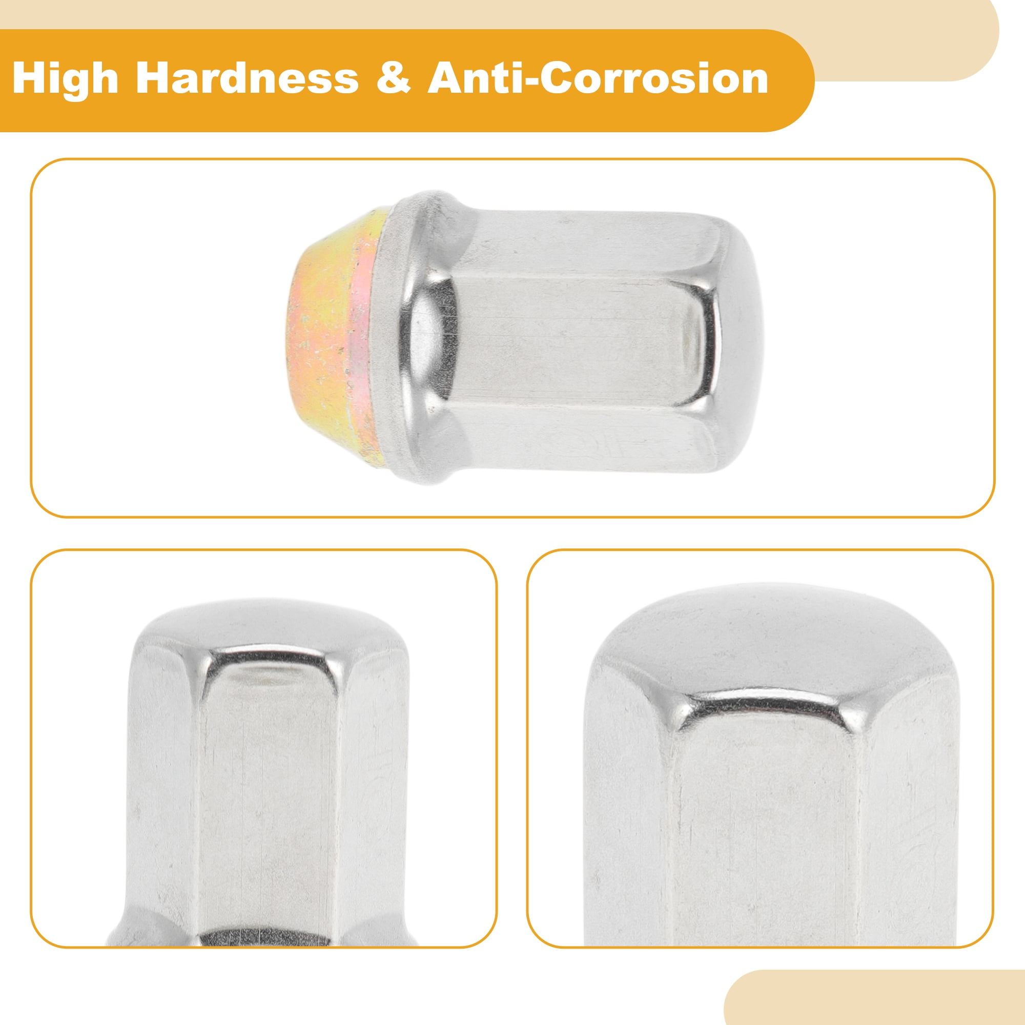 Unique Bargains M14x1.5 Wheel Lug Stud Set for GMC for Sierra 1500 2000-2021 Alloy Steel