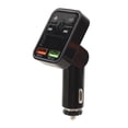 thumbnail image 1 of Adaptador inalámbrico Bluetooth para coche con doble carga USB, reproductor de música, llamadas manos libres, luz de fondo de 7 colores, 1 of 14