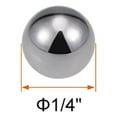thumbnail image 2 of Unique Bargains 1/4" Carbon Steel Bearing Balls Precision Ball 85 Pack, 2 of 5
