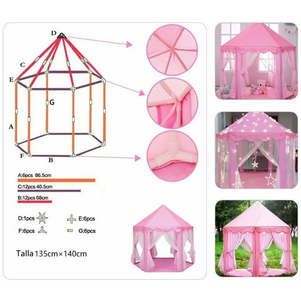 Castillo Casita De Juegos Faydi Instrucciones Casita Carpa