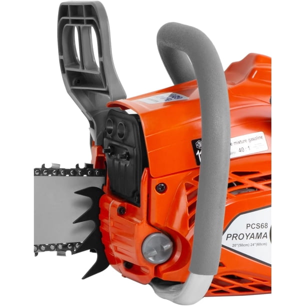PROYAMA 68CC 2-Cycle Top Handle Gas Powered Chainsaw 24 Inch 20