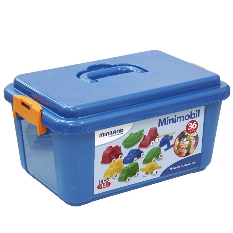 36 PC Food Storage Containers with Lid - Blue