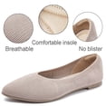 thumbnail image 3 of Ataiwee Women's Wide&nbsp;Width&nbsp;Flats&nbsp;Shoes - Casual Comfortable Breathable Soft Ladies Slip on Knitted Ballet Shoes., 3 of 5