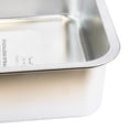 thumbnail image 3 of One Paw, Stainless Steel Cat Litter Box, Large, 19.5” x 13.5” x 4", 17L, for Cats, 3 of 7