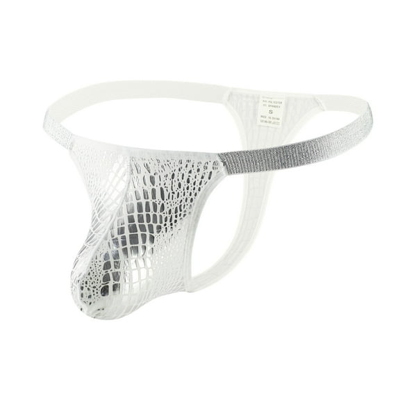 Mens Underwear Men's Fashion Glossy Sexy Breathable Thong Panties