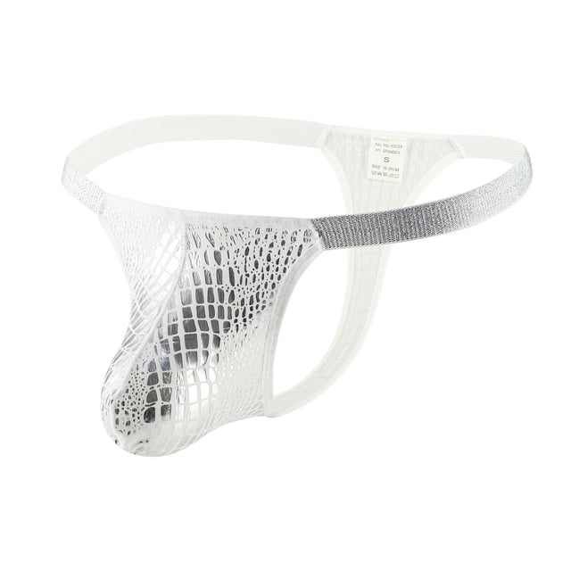TIHLMK String pour Hommes, Mode, Brillant, Respirant, Culottes