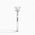 thumbnail image 2 of Oryn Jewel 14K White Gold Over 2.1 Ct Lab Created Diamond Ring - Oval Cut Secret Halo Engagement Ring for Women - Elegant Gift for Her - Perfect for Proposals and Celebrating Love, 2 of 5