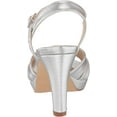 thumbnail image 3 of Paradox London Women's Platform Comfortable Sandal Heeled 7.5 Silver, 3 of 8
