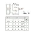 thumbnail image 6 of S Type Load Cell Electronic Scale Weighing Sensor 5KG 10KG 100KG 200KG 300KG 500KG 1000KG 1500KG 2000KG, 6 of 6