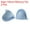Light Blue, variant on 2pack Thickened Mini Oven Gloves Heat Resistant Silicone Oven Mitts Finger Pot Holder Gray White