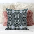 thumbnail image 3 of Carnival Geo Indoor/Outdoor Pillow with Removable Cover in Green Beige 18x18, 3 of 5