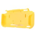 thumbnail image 4 of Funda protectora para Switch Lite, de TPU, resistente a los golpes y a los arañazos, con corte preciso, con soporte, color amarillo, 4 of 14