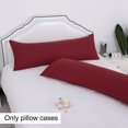thumbnail image 4 of Unique Bargains Microfiber Body Pillow Cases Silky-Soft Pillowcase Envelope Closure 2pcs, 4 of 9