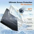 thumbnail image 4 of 2 + 2 Entronix Duo Pack for Galaxy S25 Ultra, 2 HD Clear Screen Protector 2 Camera Lens Protector, 4 of 9