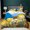 Color1, variant on 3pcs The Simp-sons Bedding Duvet Cover Set Cartoon Lightweight Soft Duvet Cover Twin Size Comfortable Quilt Cover with Pillowsham